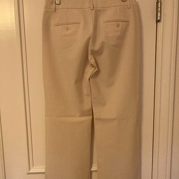 Express Design Studio ivory cream trousers - Picture 3 of 11